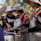 Gregory and students - climate action Fairfield